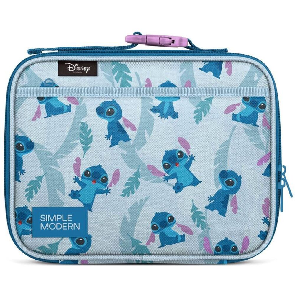Simple Modern Hadley Classic Molded Lunch Bag - Tropical Stitch: For Ages 5+